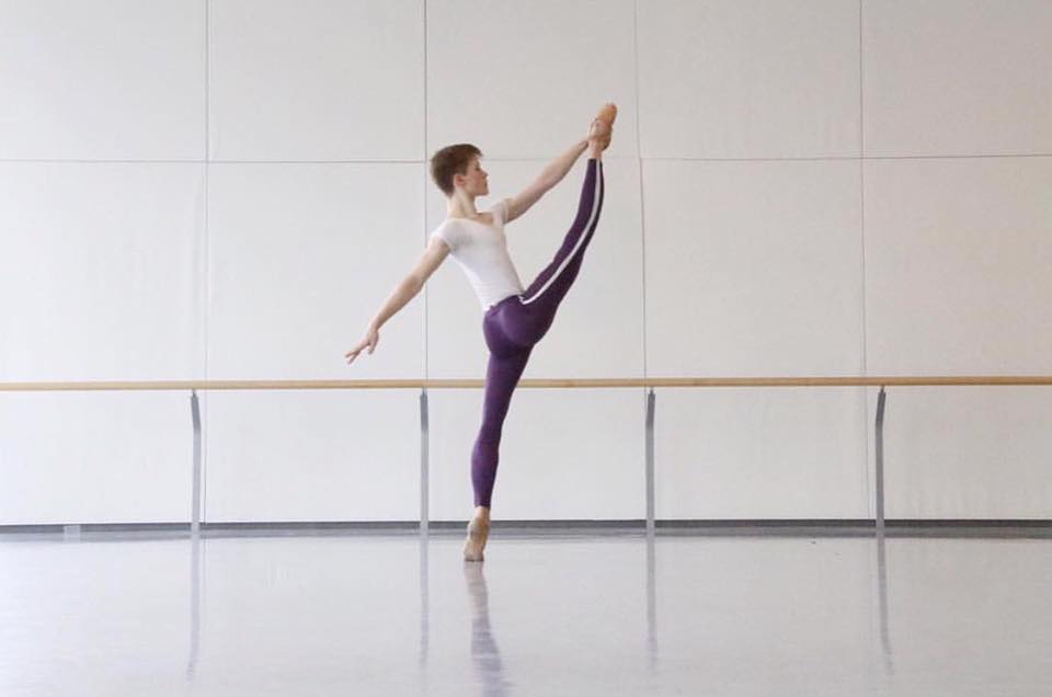 William Tessier-Legault danseur ballet professionnel enseigera à l'Académie de ballet de Drummondville