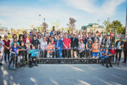 Inauguration Parc Gérard-Perron Drummondville Fagnan Relations publiques