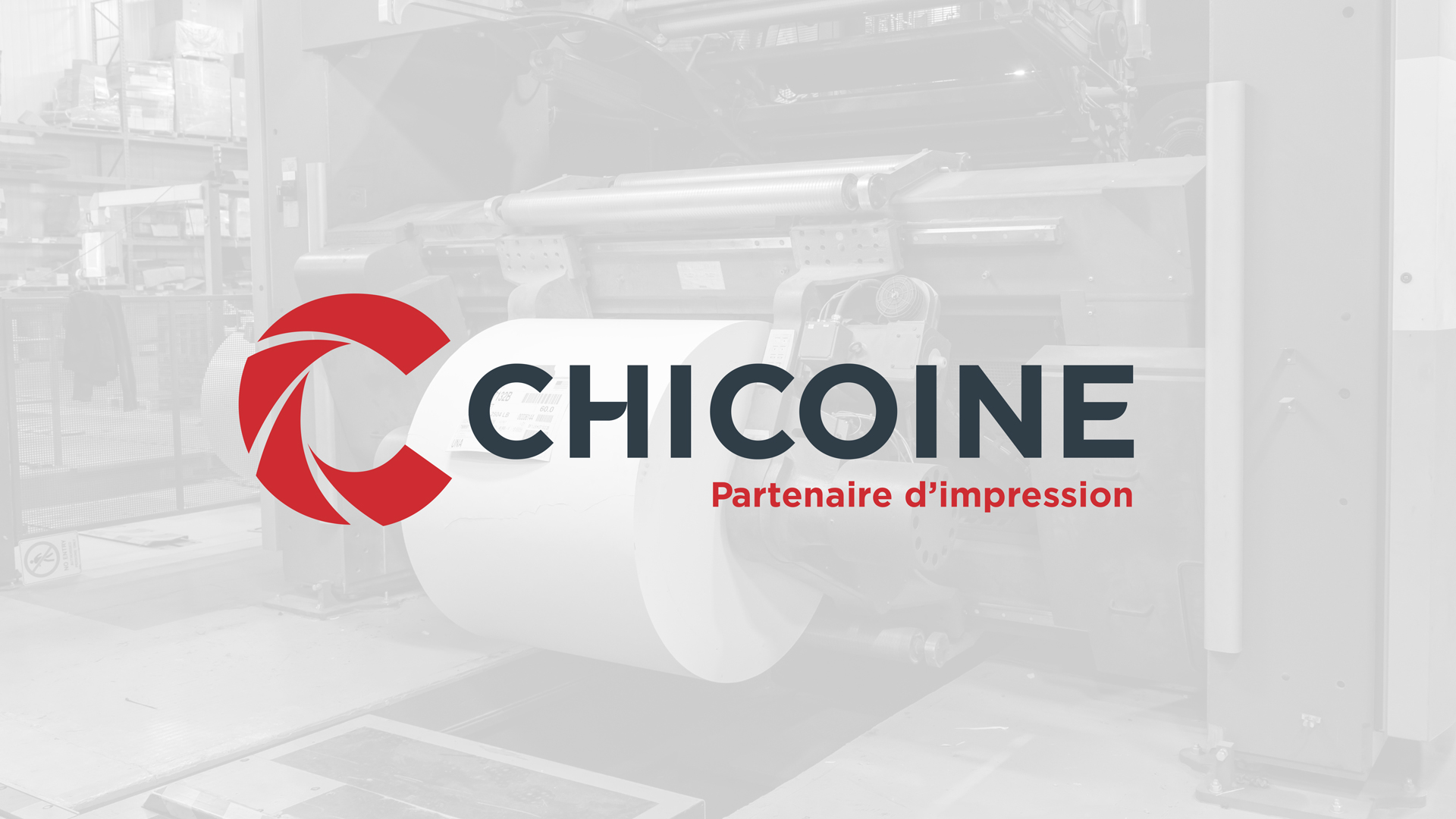 Nouvelle image du Groupe Chicoine, partenaire d'impression.