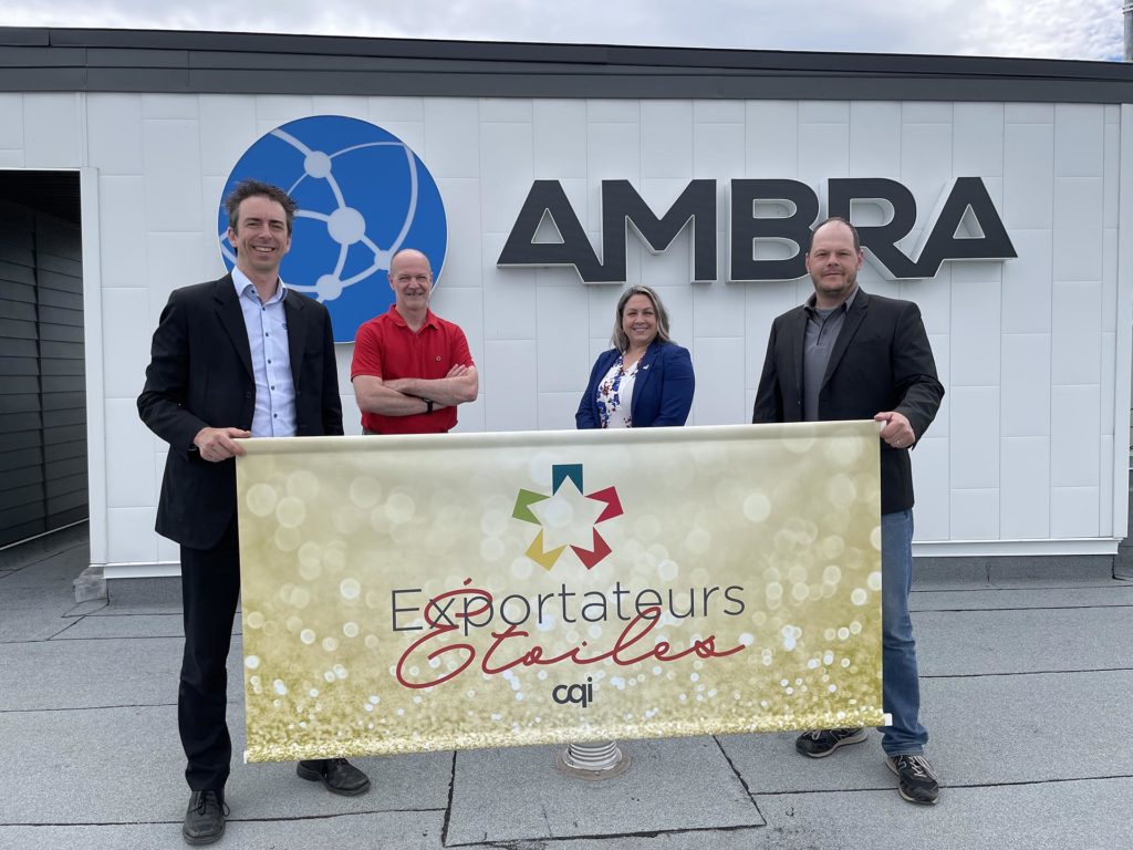 Solutions Ambra exportateurs étoiles de CQI