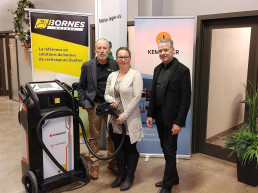 Bornes-Quebec Kempower charge voiture electrique