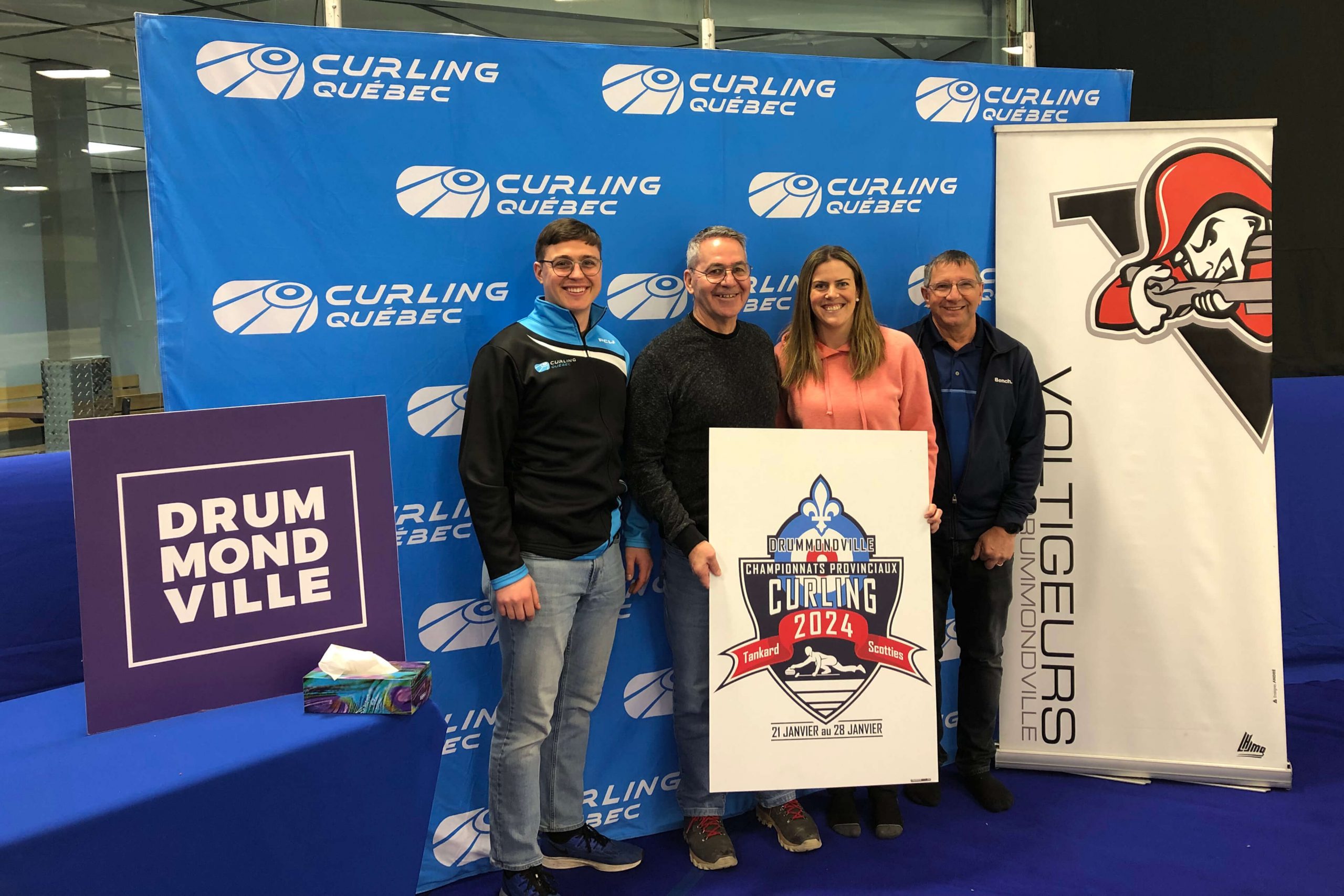 Curling Quebec championnat provincial 2024 à Drummondville web